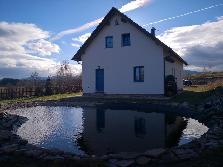 Chalupa Pod Dubem , Hlinov , Novohradske Hory , Nove Hrady Exteriör bild